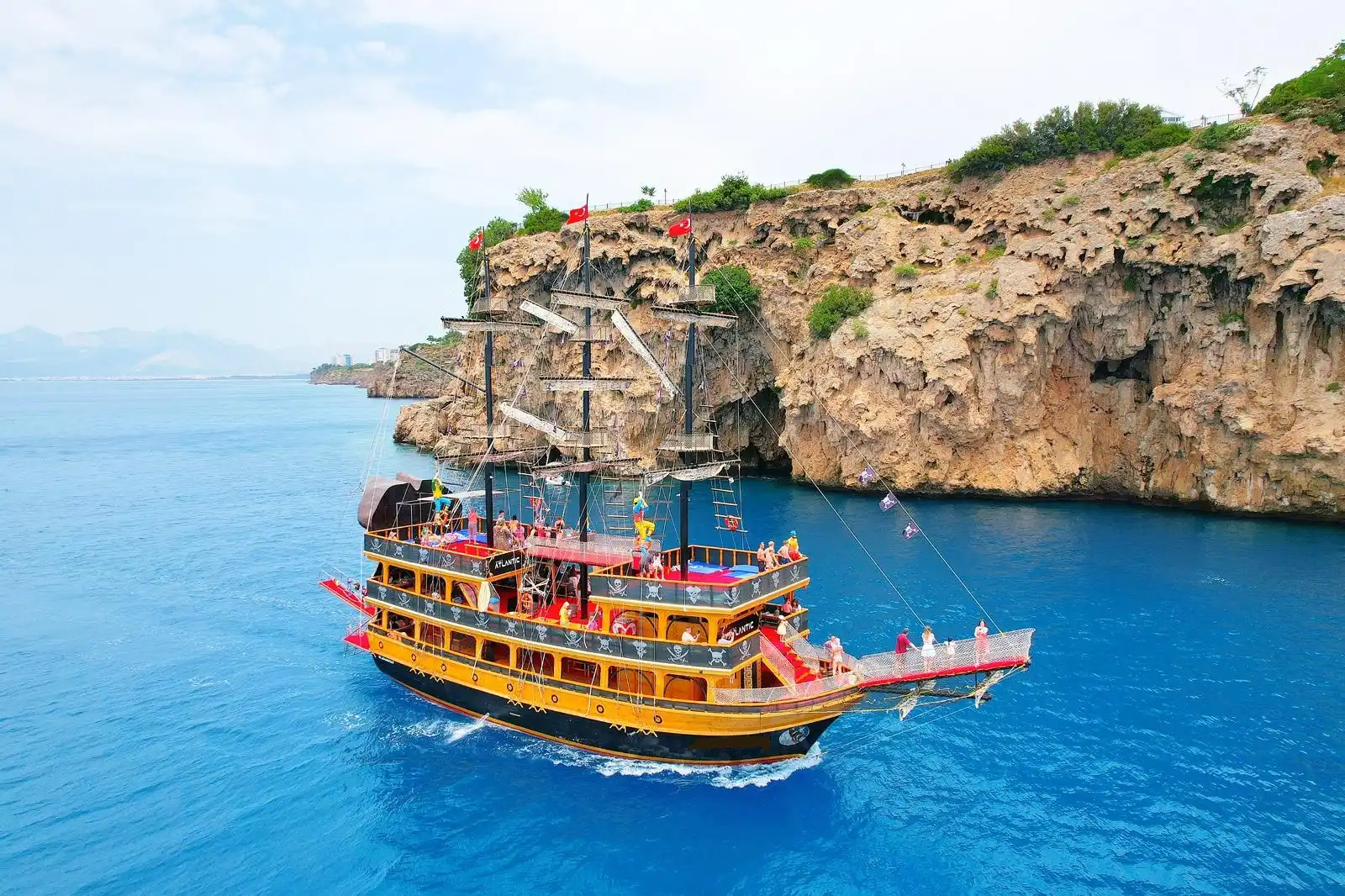 Antalya Kundu Gulet Boat Charter  30m Custom Built